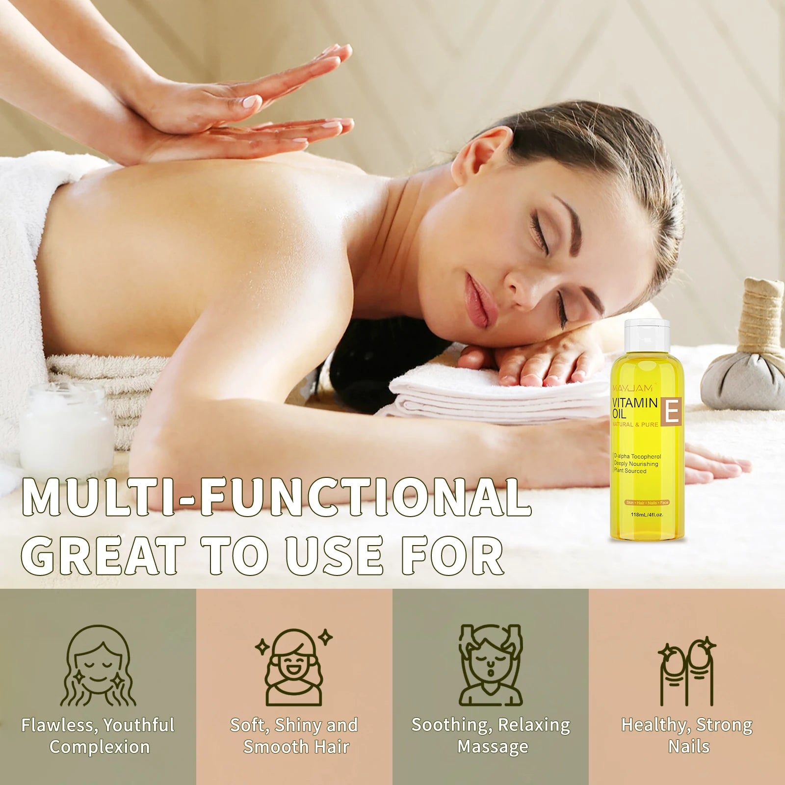 Pure Vitamin E Nourishing Face Oil