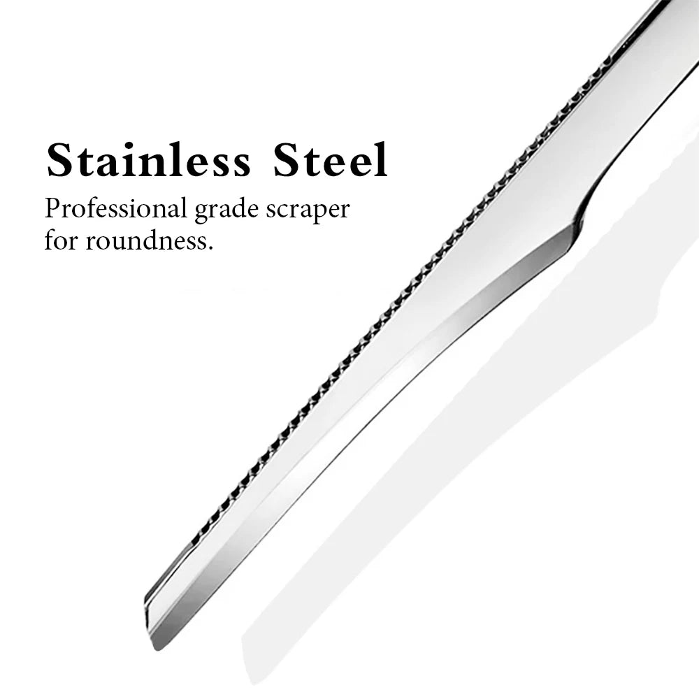 Stainless Steel Pedicure Knife Foot Scraper Set