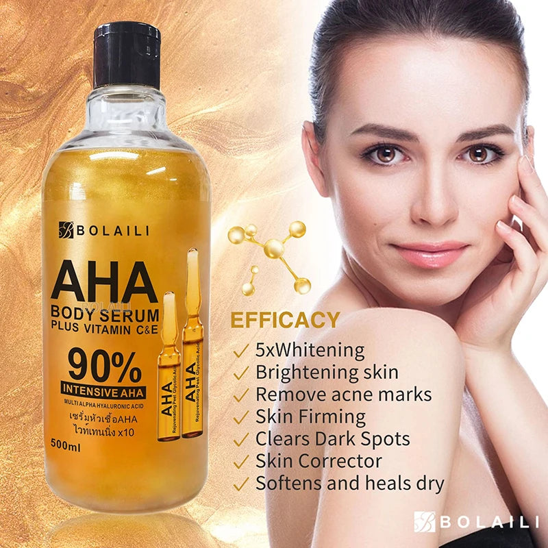 ALPHA Hydroxy Acids 24K Gold Face & Body Serum