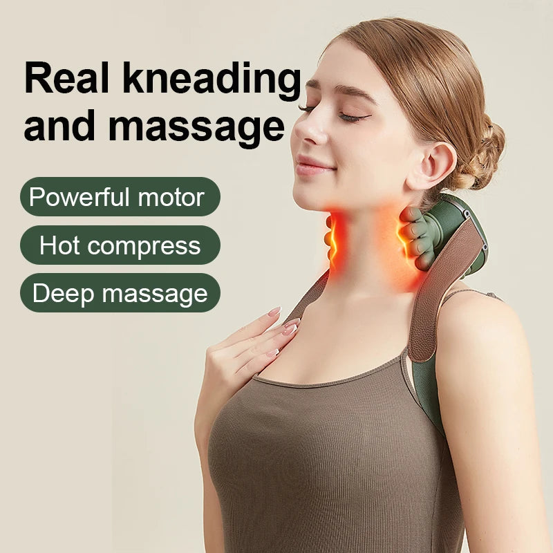 Shiatsu Neck and Shoulder Massager Pillow