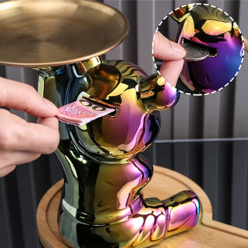 Luxury Ceramic Bear Statues