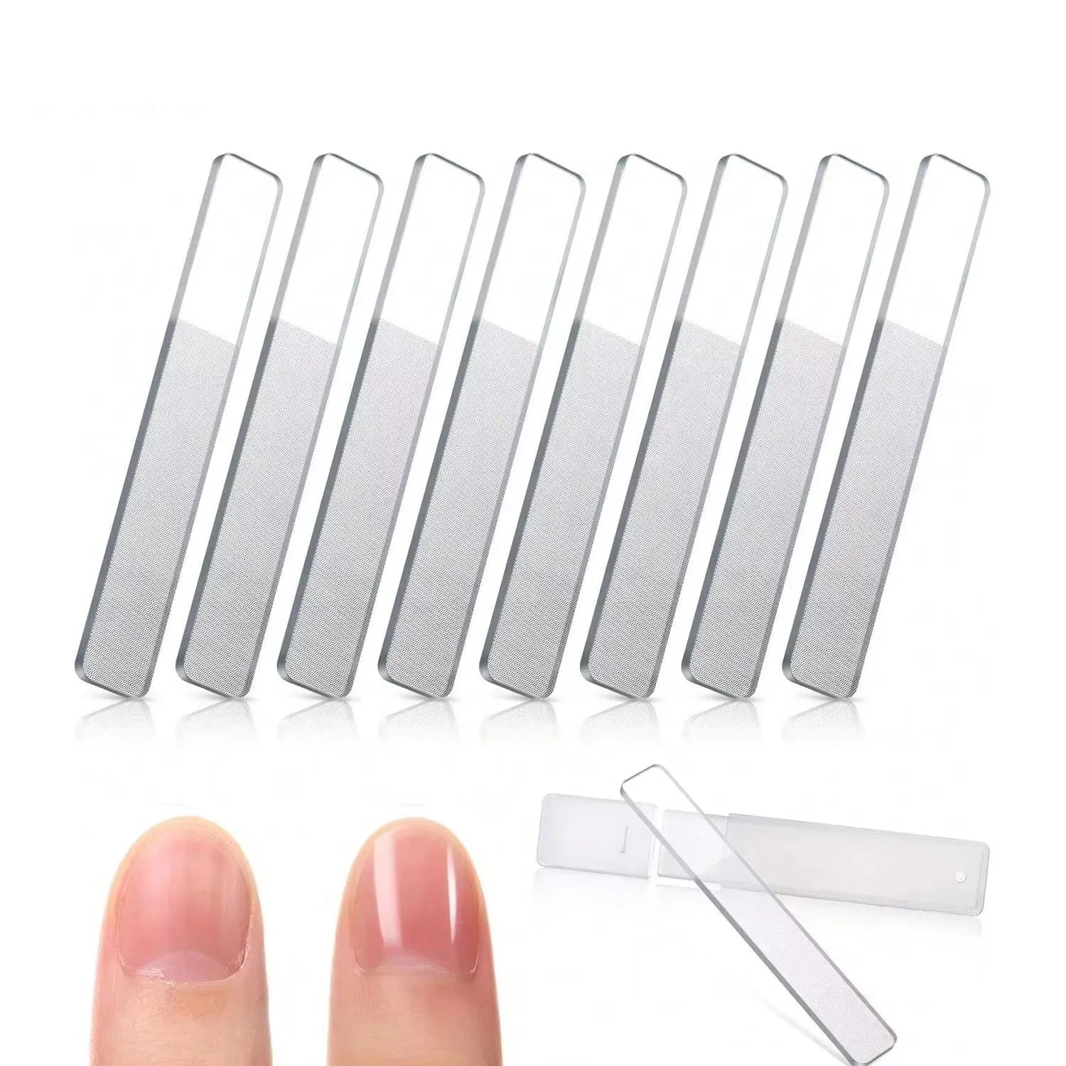 8-Piece Nano Glass Nail File Set