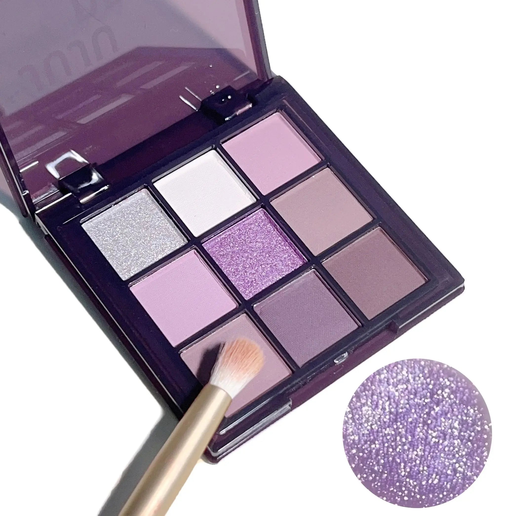 9-Color Purple Eyeshadow Palette