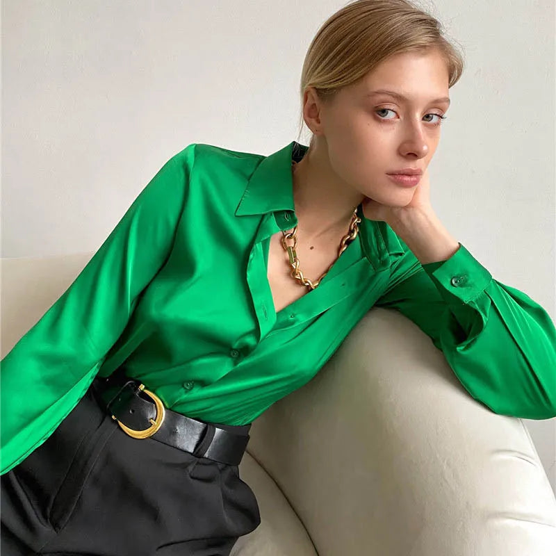 Casual Chic Office Woman Top