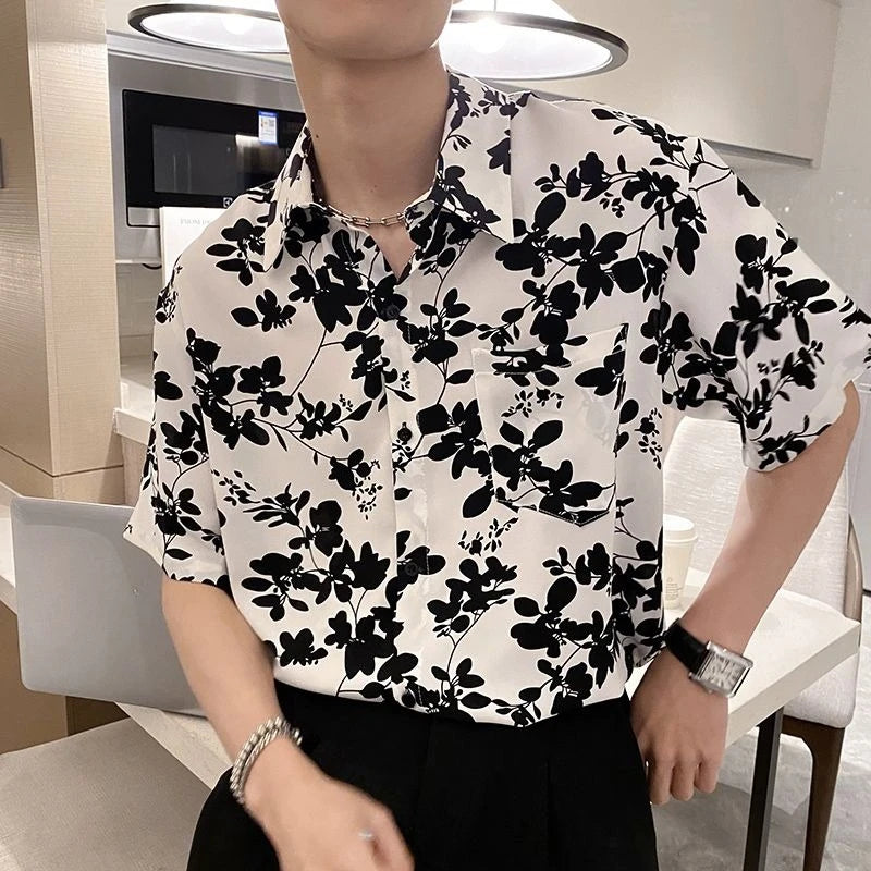 Floral Silk Shirt