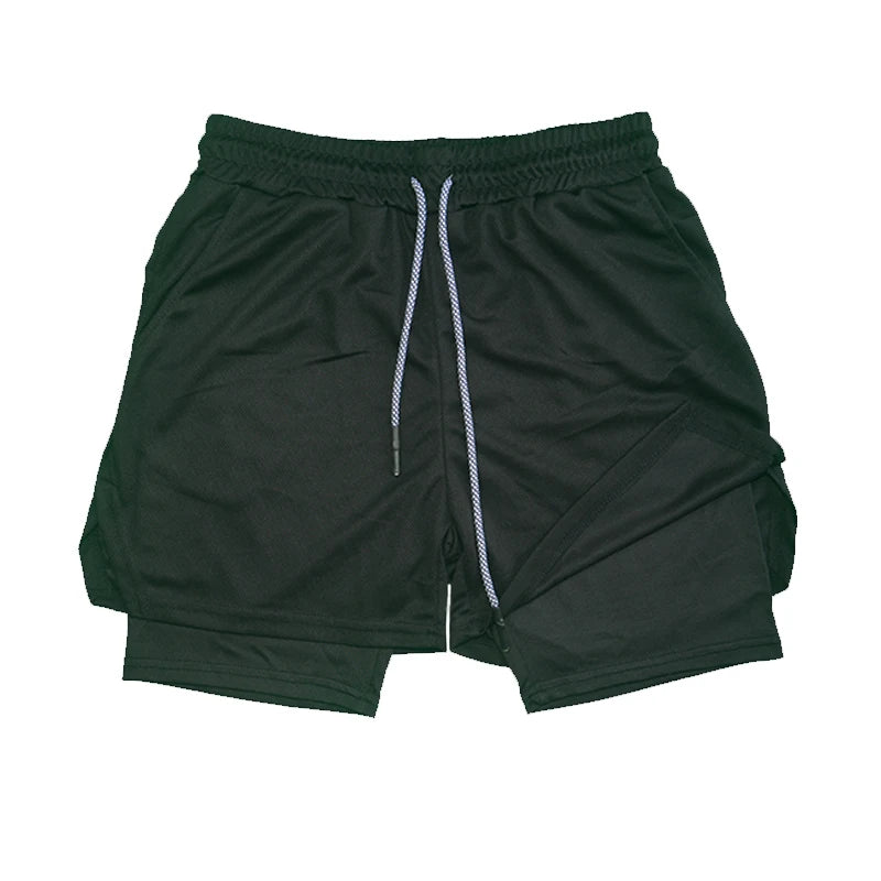 Double Layer Fitness Shorts