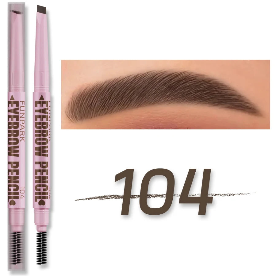 2-in-1 Waterproof Eyebrow Pencil and Tattoo Brus