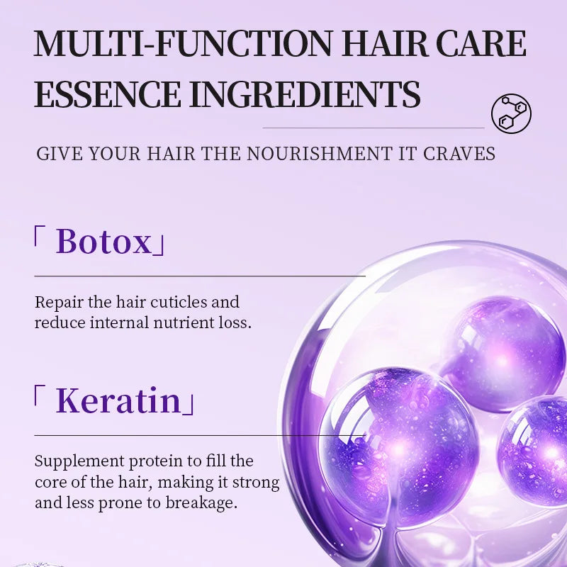 Salon-Grade Keratin Hair Repair Set