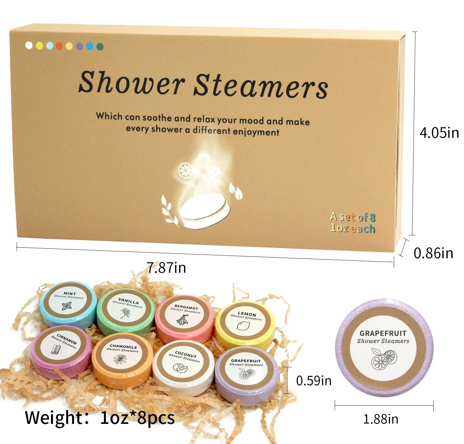 Aromatherapy Shower Steamers Gift Set