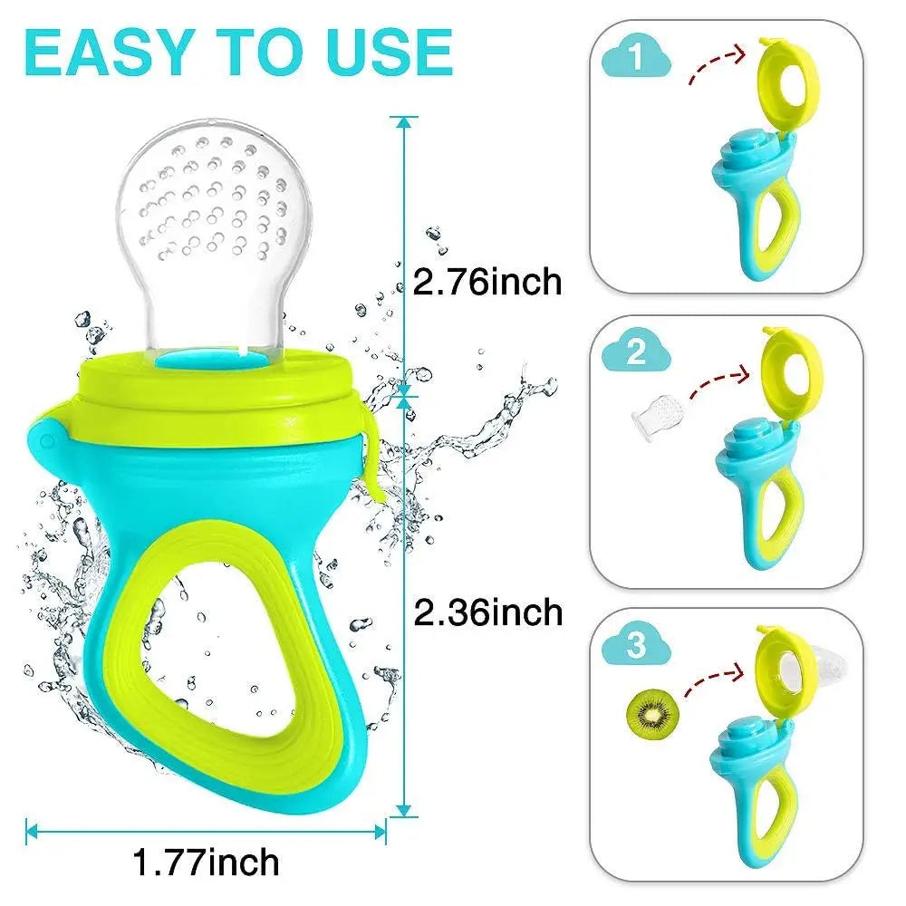 Silicone Squeezing Feeding Bottle