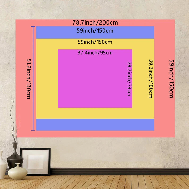 UV Reactive Waterfall Tapestry