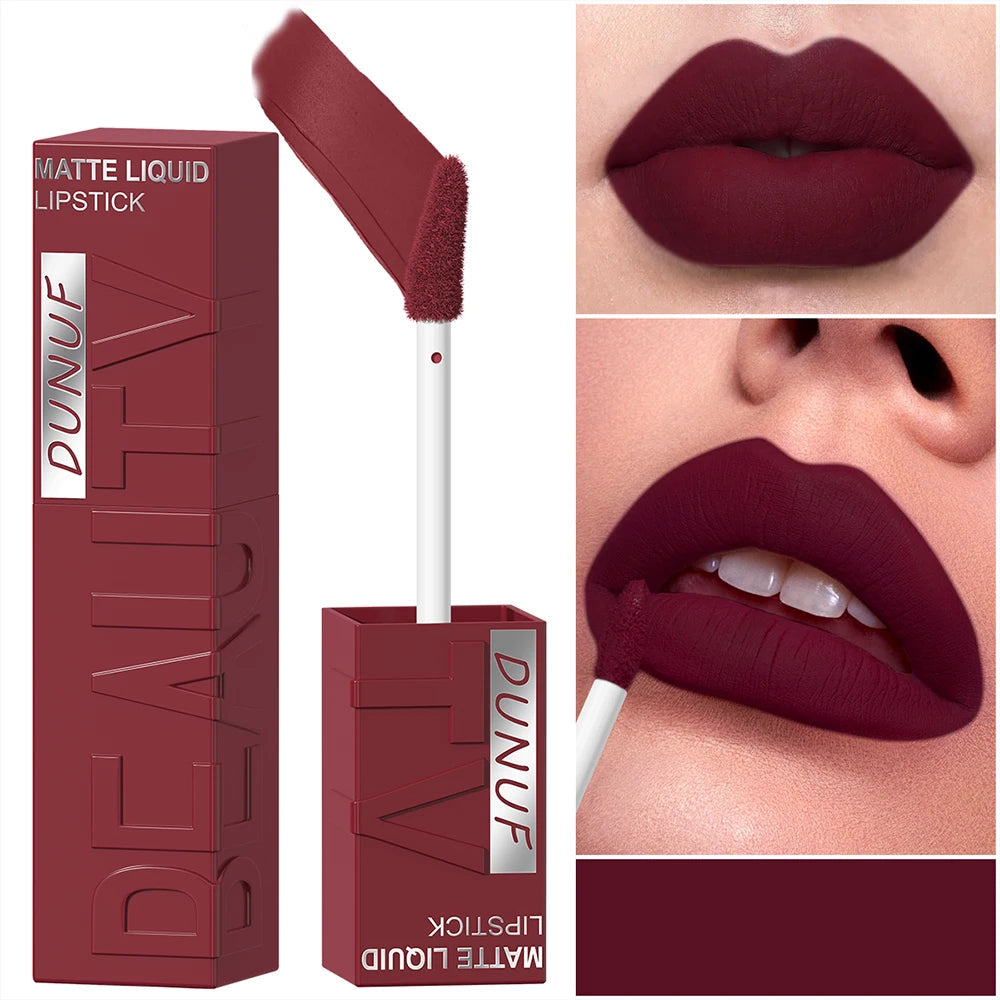 8-Shade Matte Liquid Lipstick Set