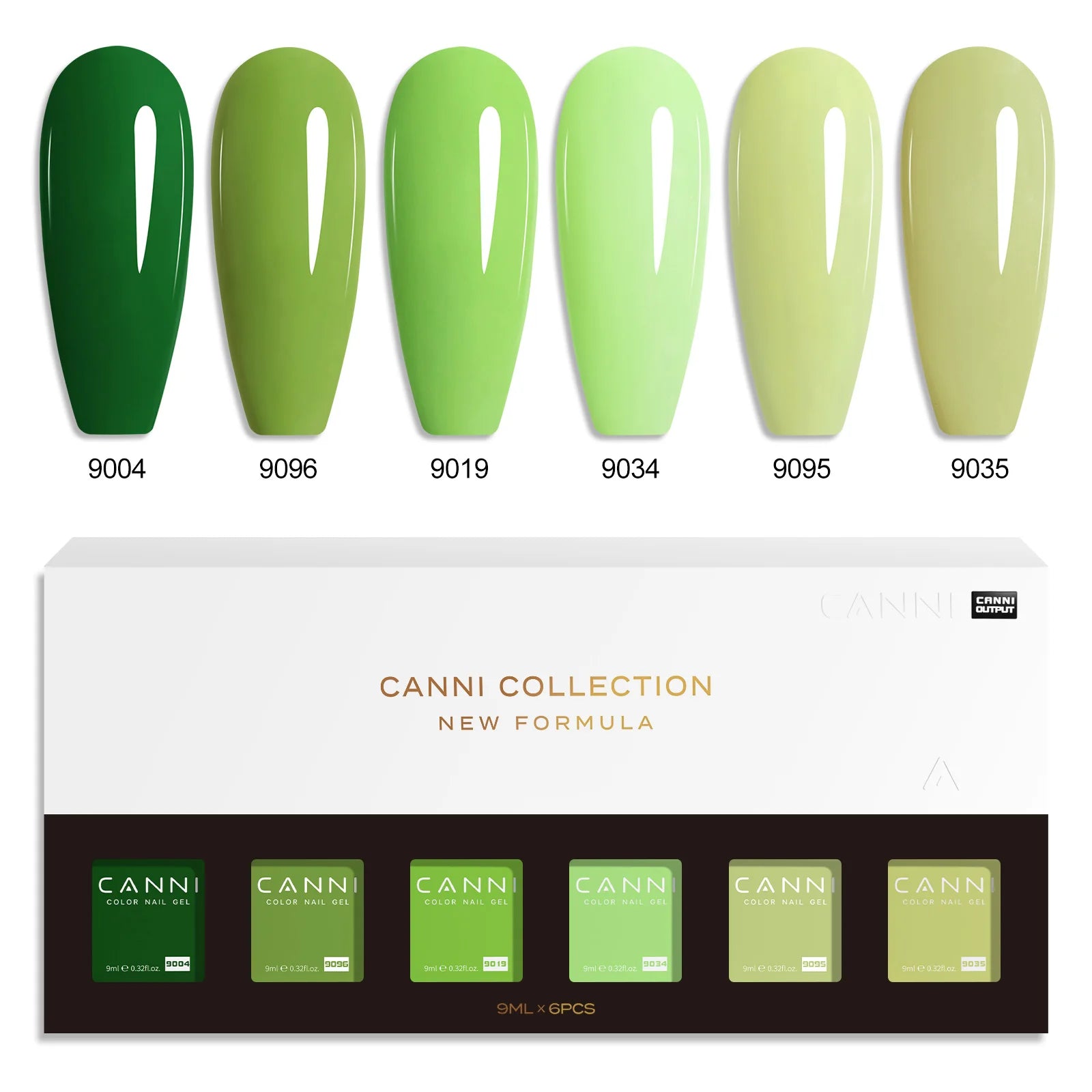 HEMA Free 9ml Nail Gel Polish Kit