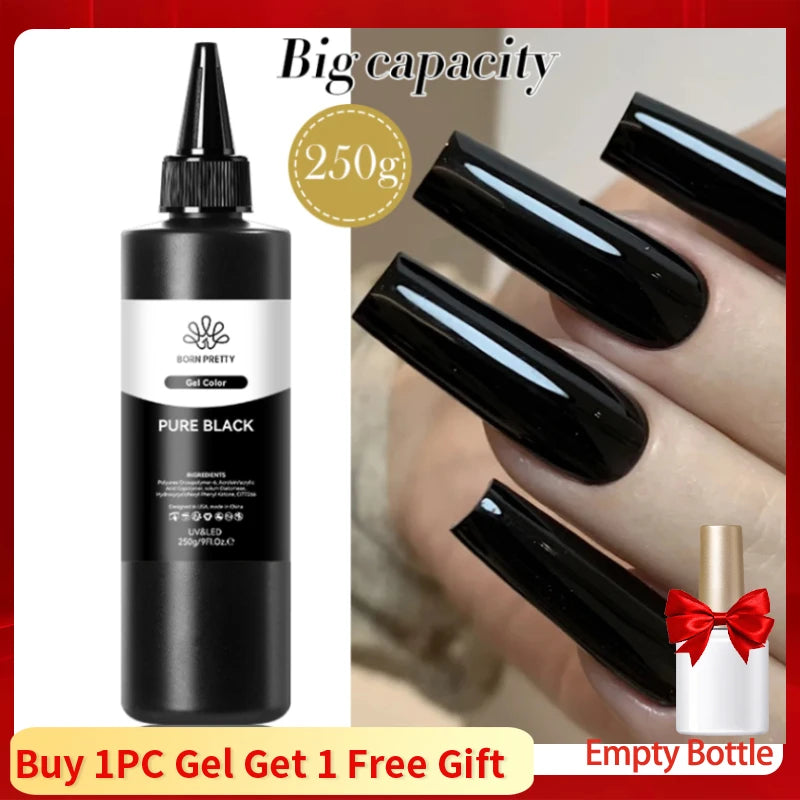 250g Super Top Coat Gel Nail Polish Set