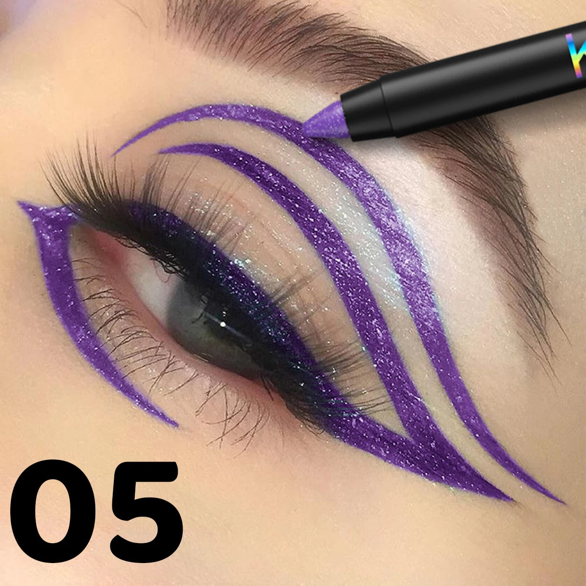 Colourful Metallic Eyeliner Pen