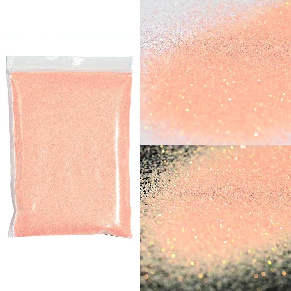 Blue-Green Luminous Nail Powder