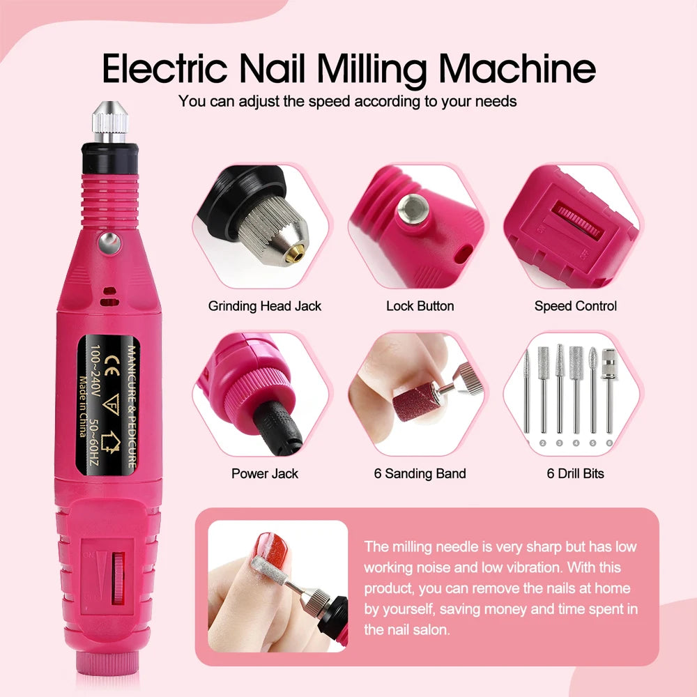 Professional Electric Nail Drill Machine