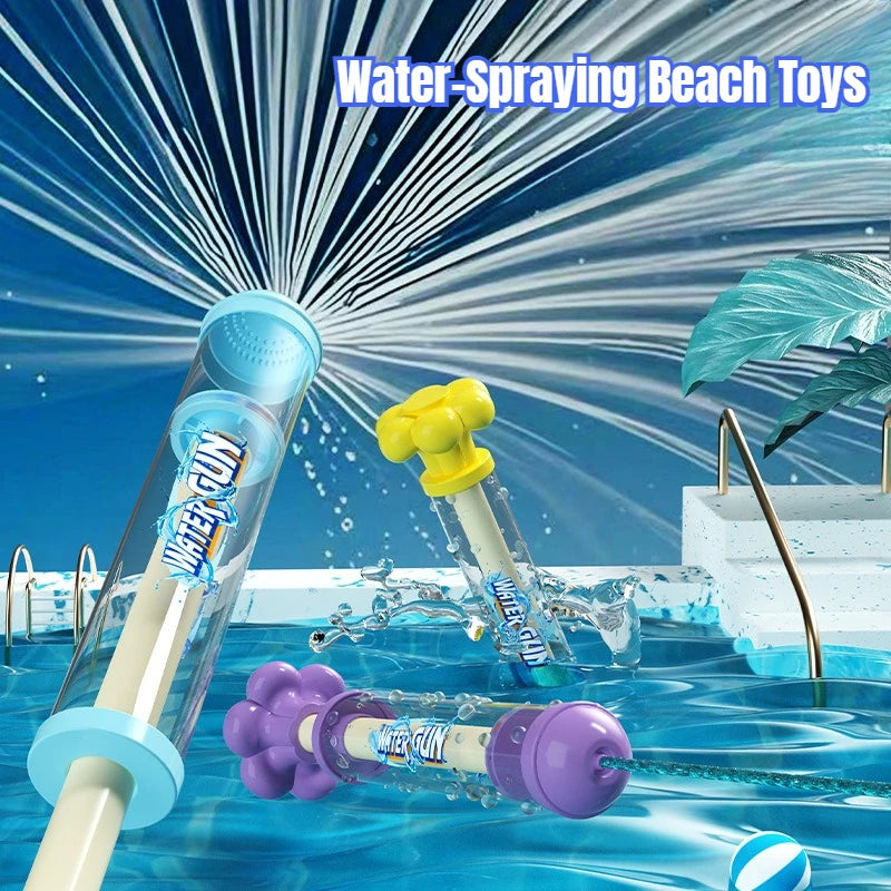 Pull-Back Fireworks Water Gun