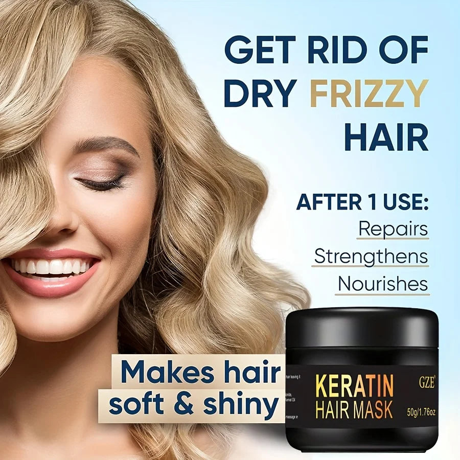 Keratin Biotin Hair Mask Deep Repair Conditioner