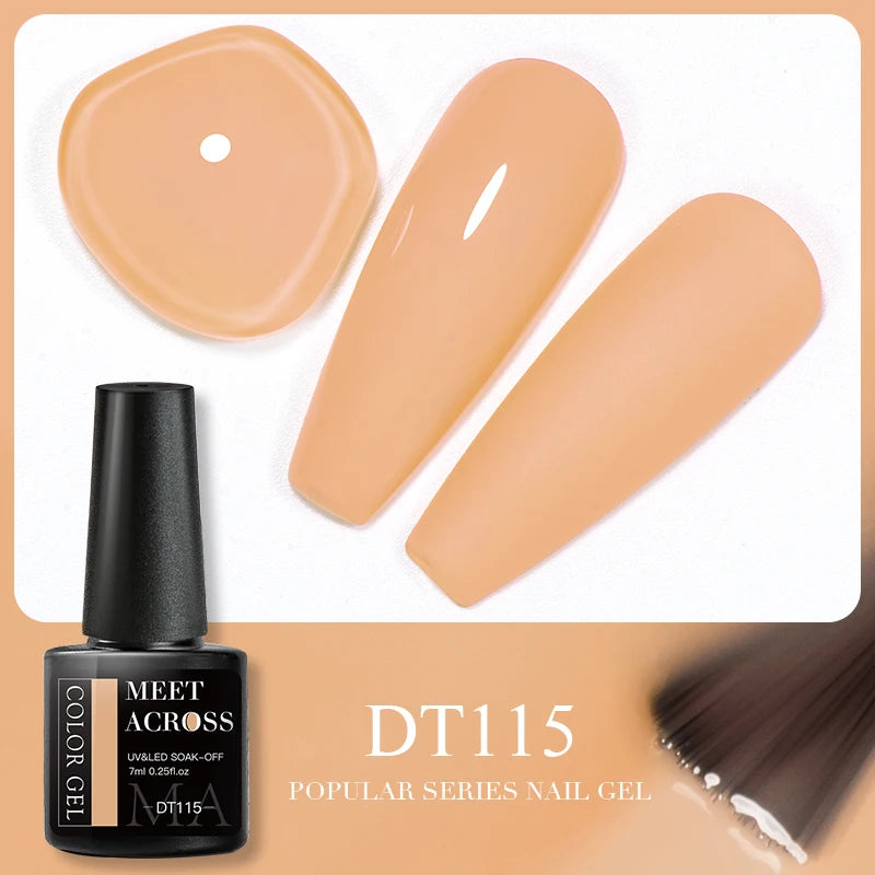 5ml Pink Dried Flower Gel Nail Polish