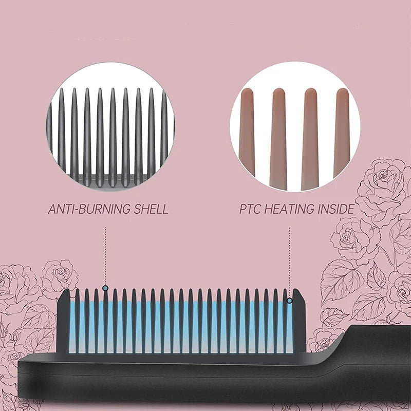 PTC Quick Heated Electric Hot Comb