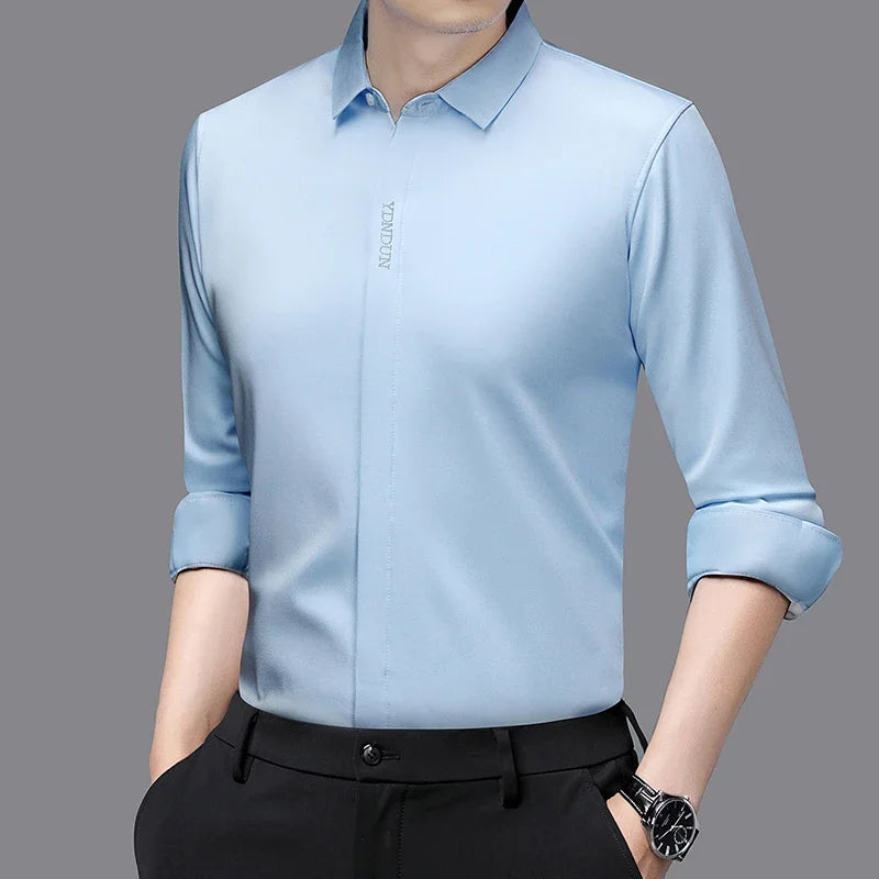 Men’s Wrinkle-Free Long Sleeve Shirt