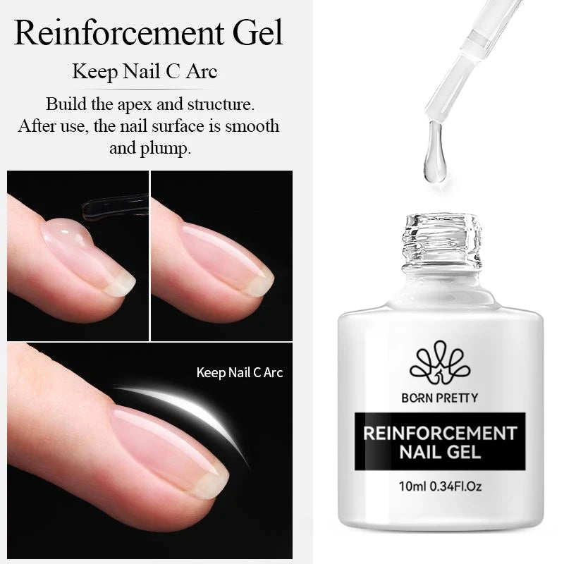 Base Gel Top Coat Rubber Reinforcement UV LED Nail Formula
