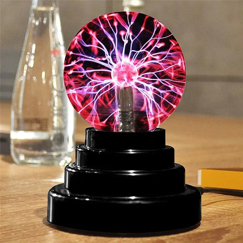 Touch Sensitive Plasma Ball Lamp