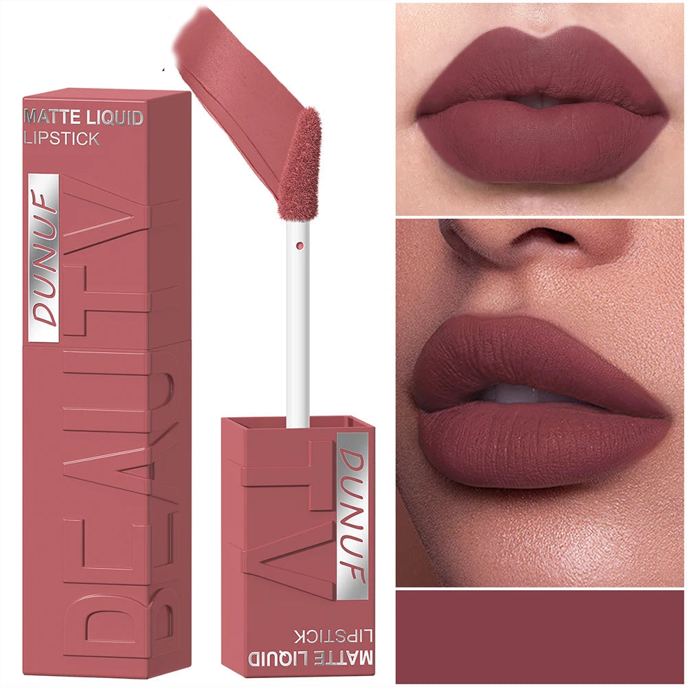 8-Shade Matte Liquid Lipstick Set