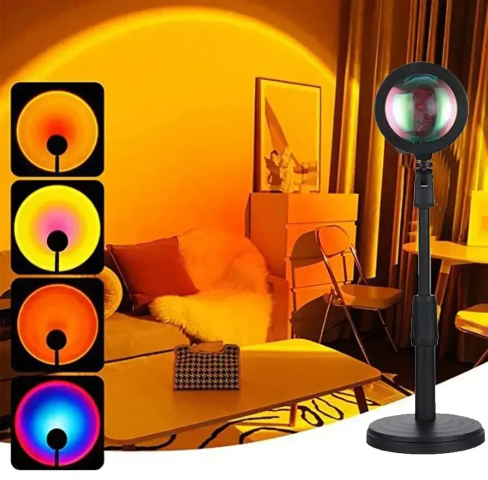 16-Color Sunset Projection Lamp