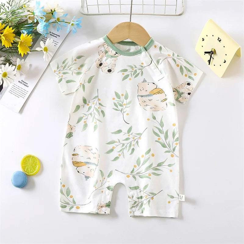 Cute Cartoon Baby Romper