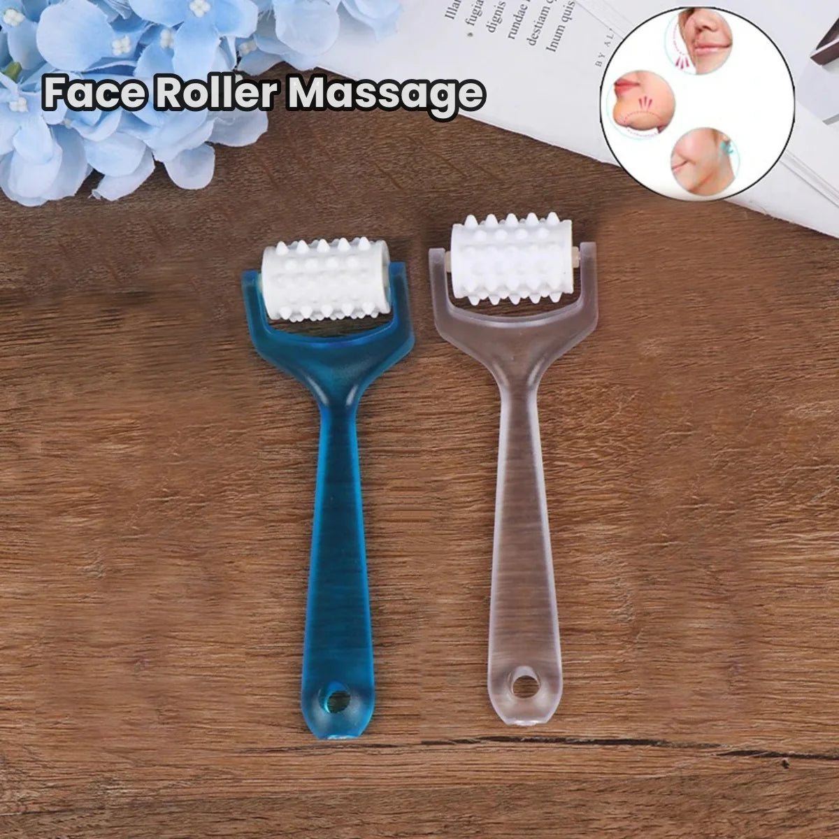 Manual Facial Roller Massager