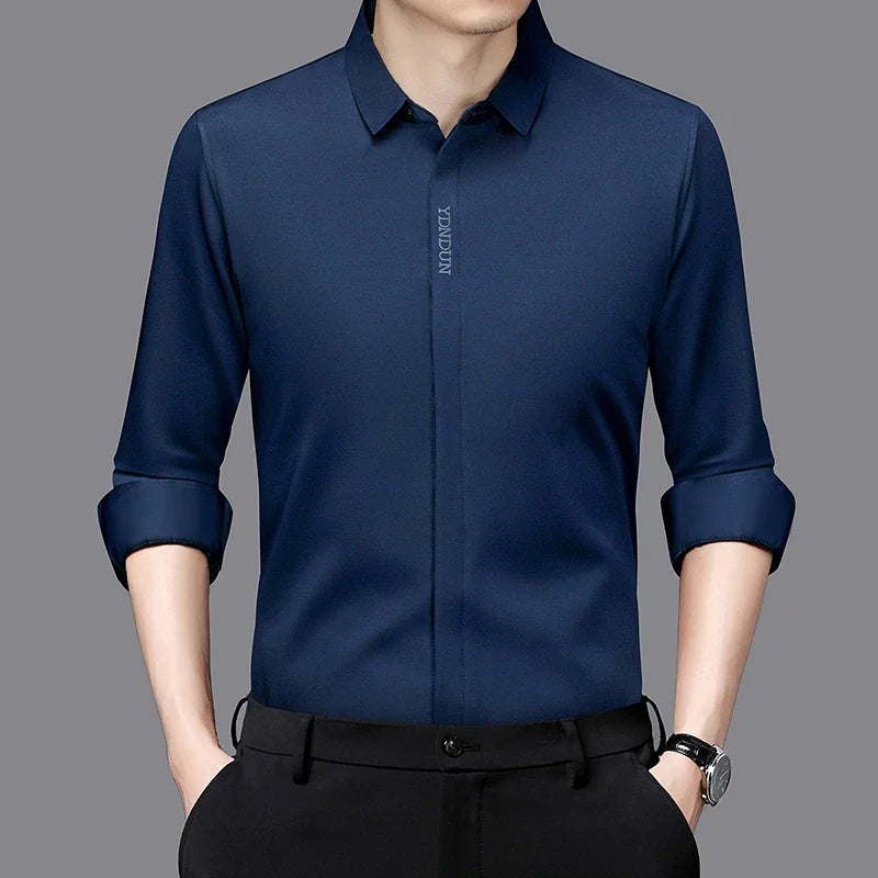Men’s Wrinkle-Free Long Sleeve Shirt