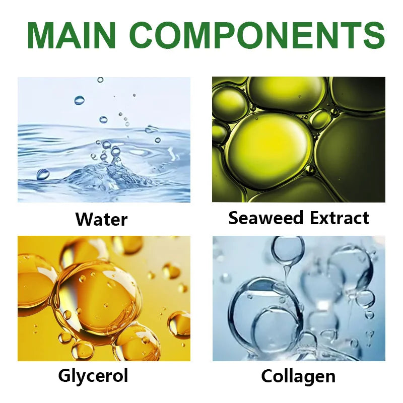 60pcs Seaweed Hyaluronic Acid Eye Masks