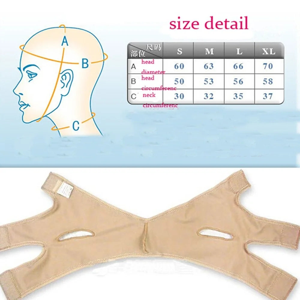 Elastic Face Slimming Bandage for V Line Facial Contouring