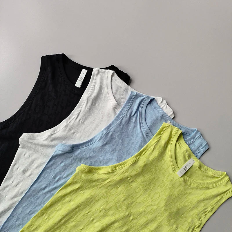 Quick-Dry Loose Fit Sleeveless Yoga & Fitness Top