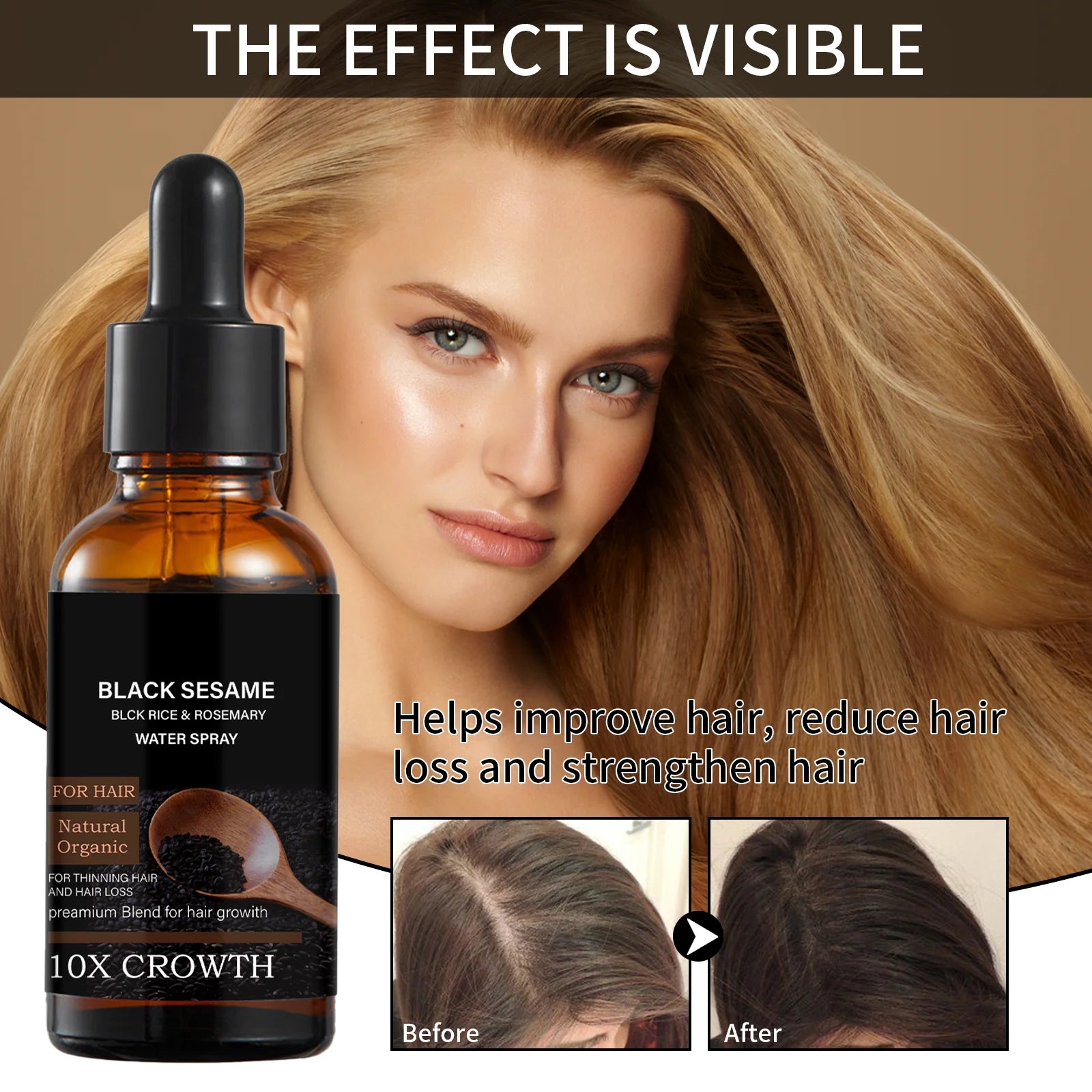 Black Sesame Hair Growth Serum