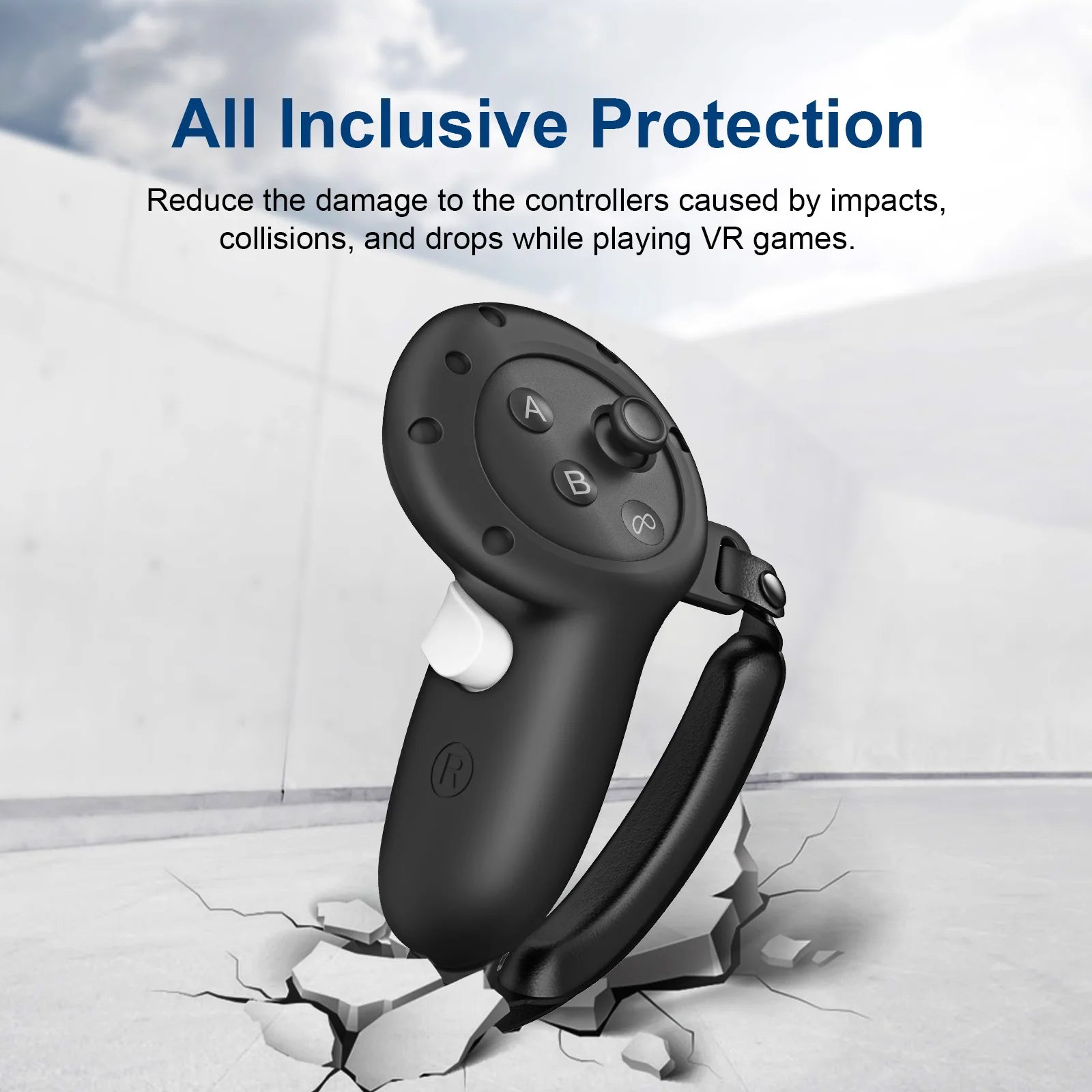 Meta Quest 3 Handle Protective Silicone Cover