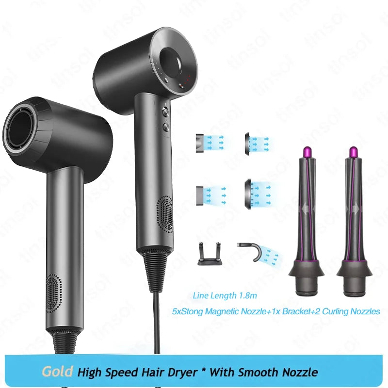 High-Speed Bladeless Negative Ion Hair Dryer