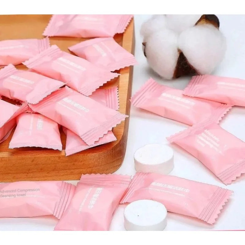 Portable Disposable Compressed Towels
