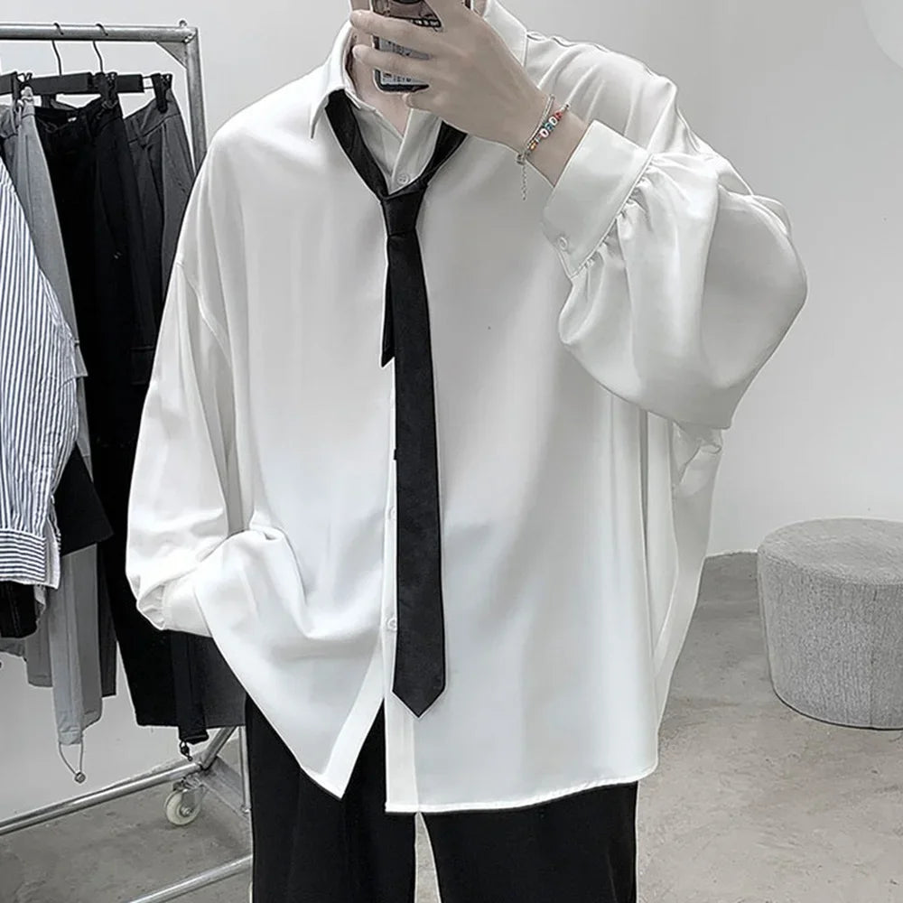 Korean Style Oversized Men’s Shirt