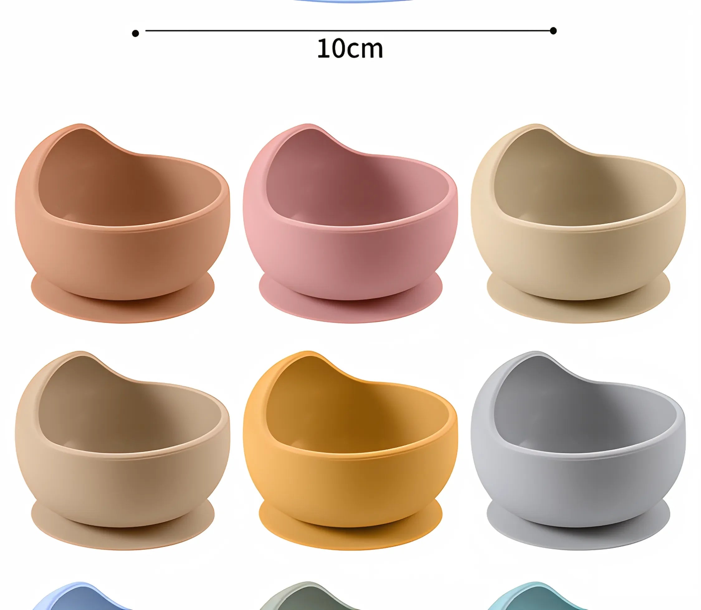 Silicone Suction Cup Feeding Bowl