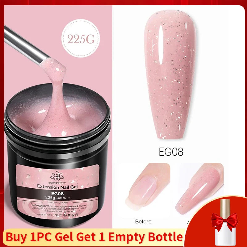 250g Super Top Coat Gel Nail Polish Set