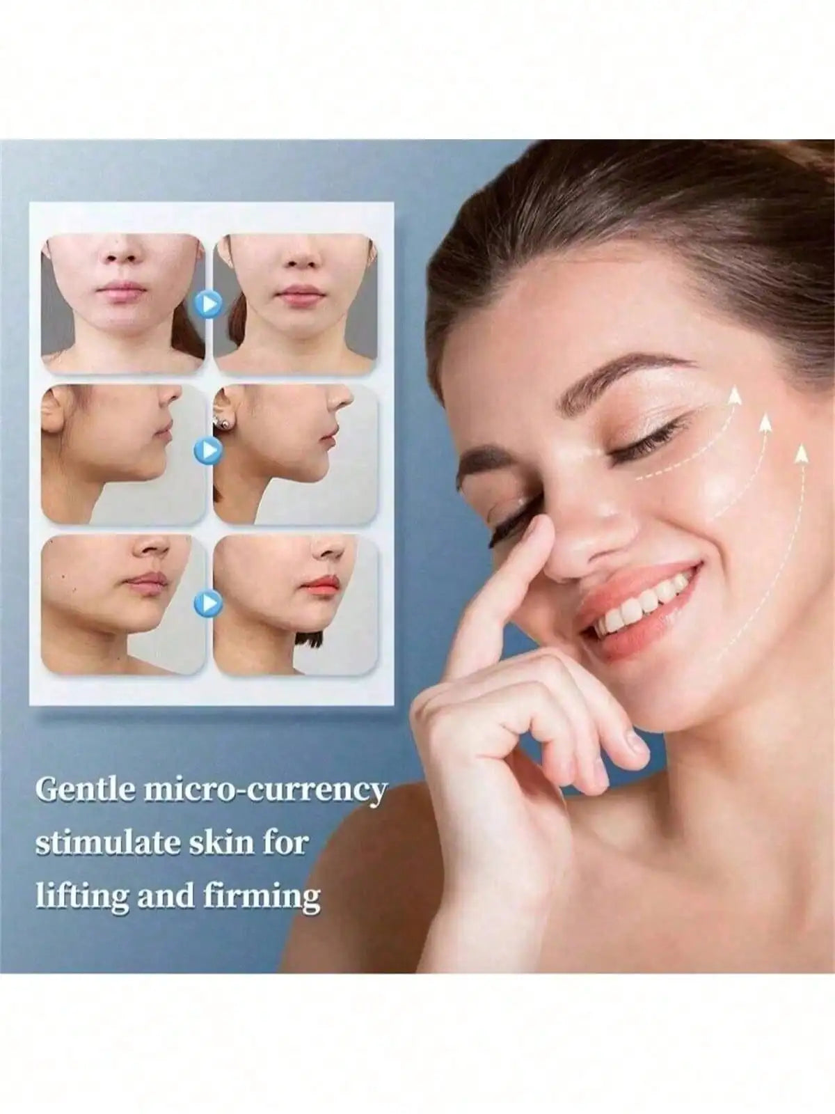 EMS Microcurrent Eye and Face Lifting Massage