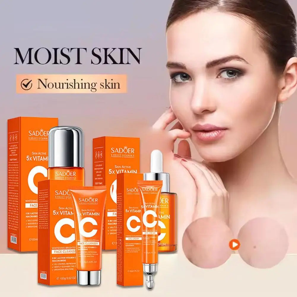 5X Vitamin C Brightening Skincare Set