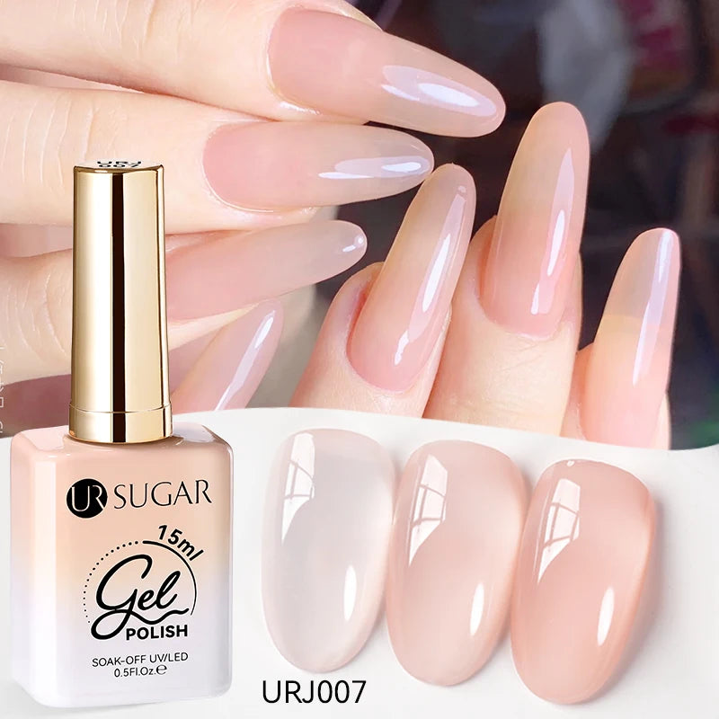 Jelly Milky White Translucent UV Gel Polish
