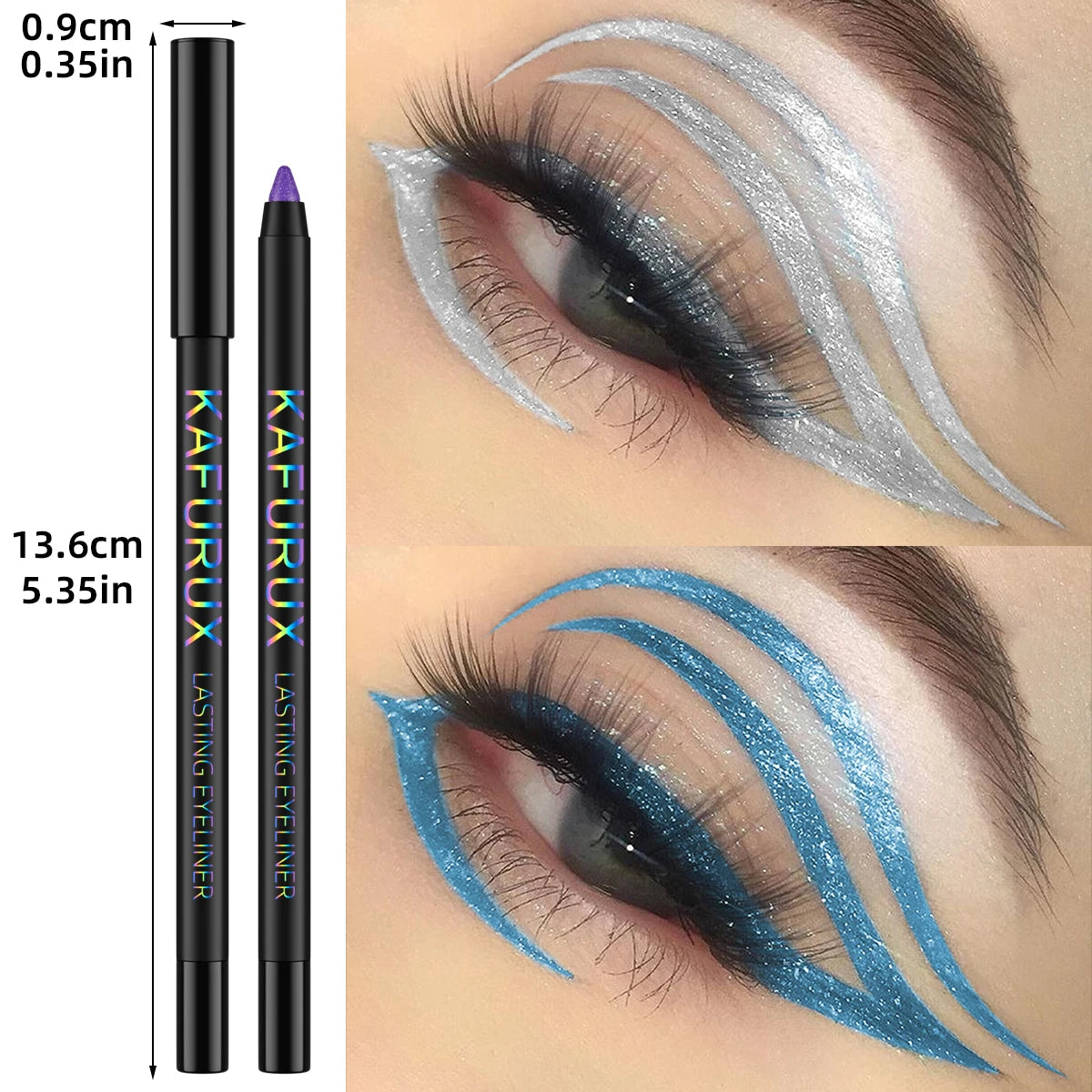 Colourful Metallic Eyeliner Pen