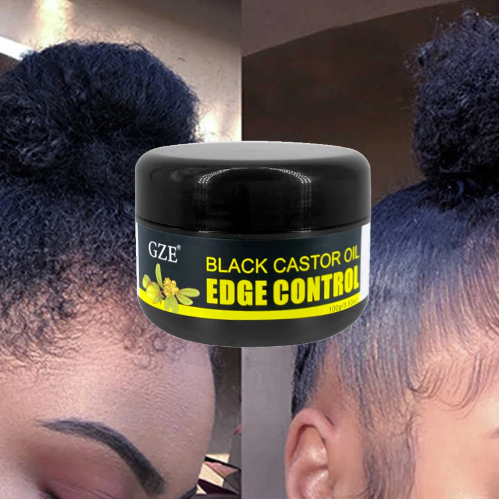 Extra Hold Black Castor Edge Control Wax