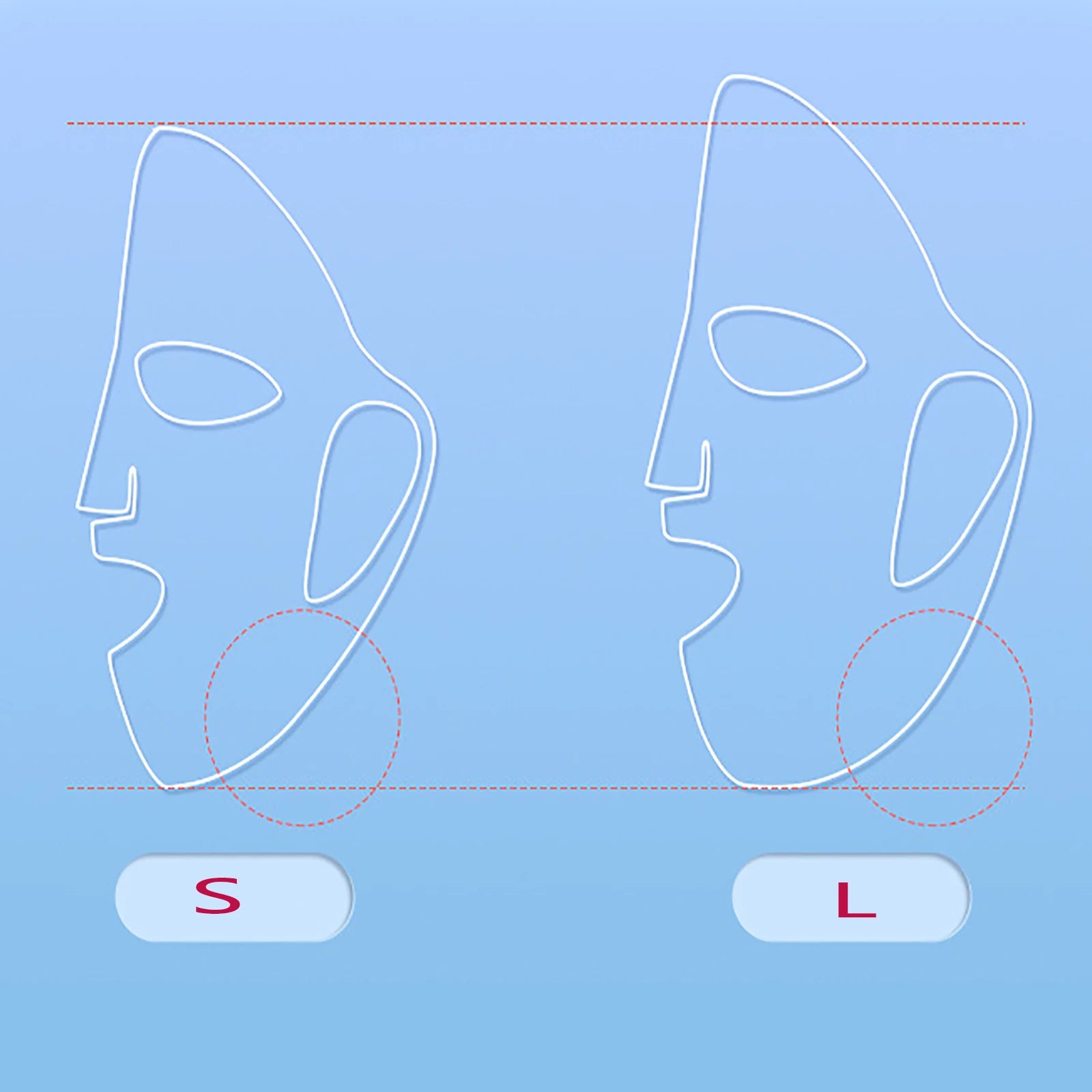 Silicone Face Mask Holder