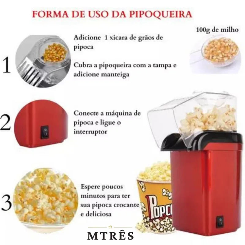 Mini Oil-Free Popcorn Machine